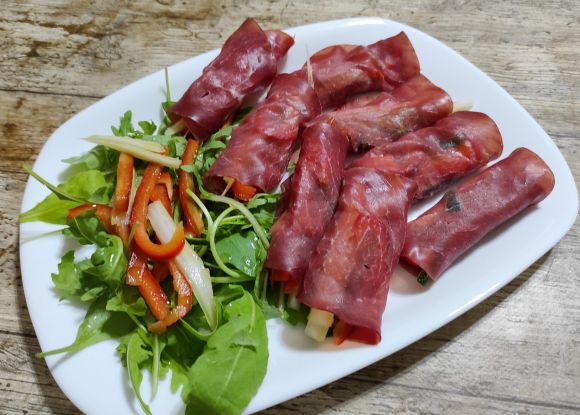 Involtini Di Bresaola Con Verdure Ricetta Leggera Senza Cottura